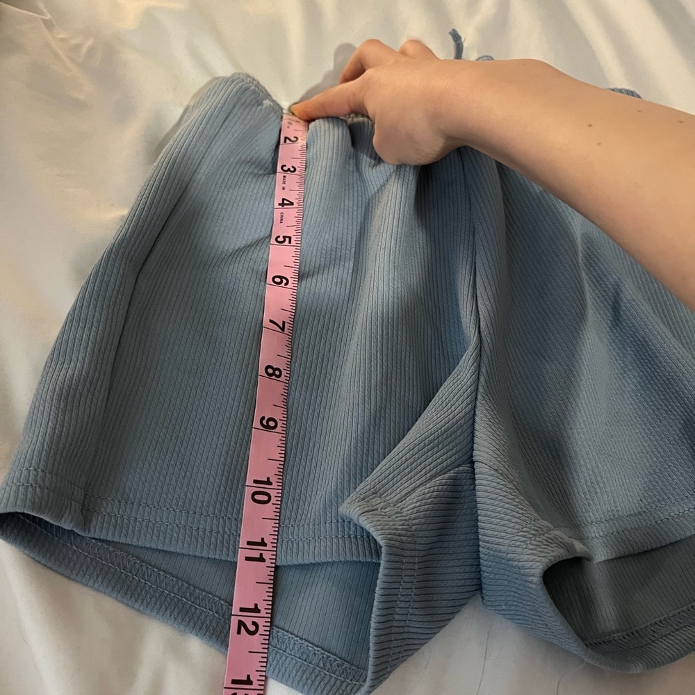 Cute Light Blue Ribbed Set - Picture 8 of 9